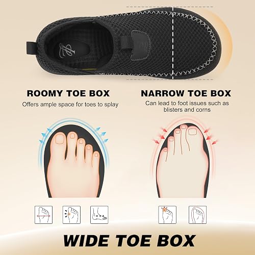 On Walking Shoes Breathable Knit Upper, Non-slip Rubber Outsole, Lightweight Comfort Ideal for Work Travel & Daily Wear